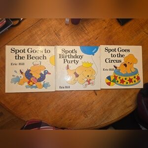 Spot Book Lot: Goes To The Circus, Birthday Party & Beach HARDCOVER